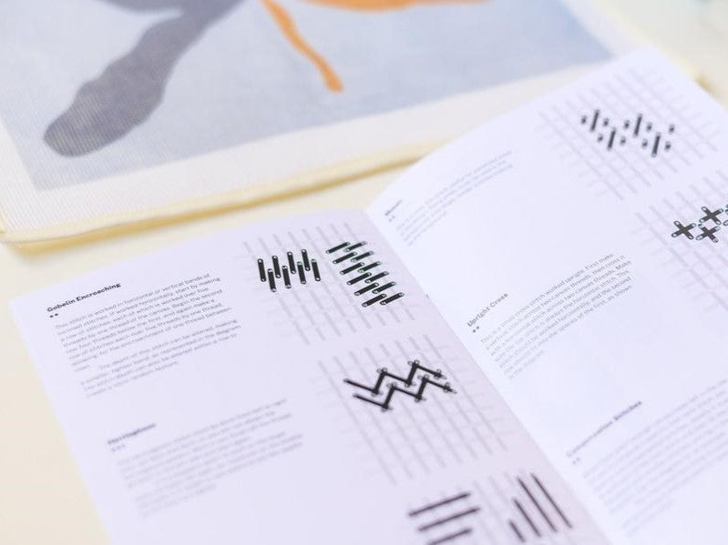 Free Needlepoint Booklet by Unwind Studio
